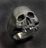 Skull Ring Gothic Horror