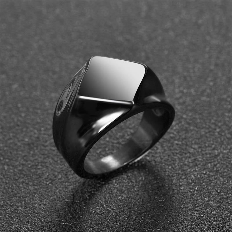 Rings Retro Geometric Punk
