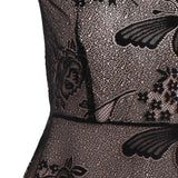 Sexy Dress Vintage Butterfly Lace