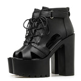 Boots Summer Open Toe Buckle Strap