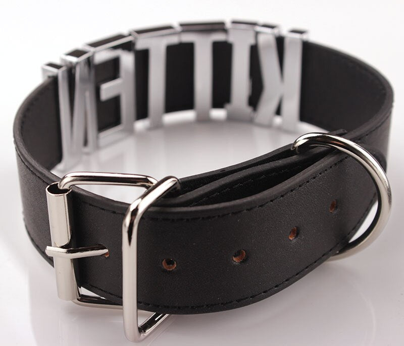 Punk Kitten Black Choker Necklace