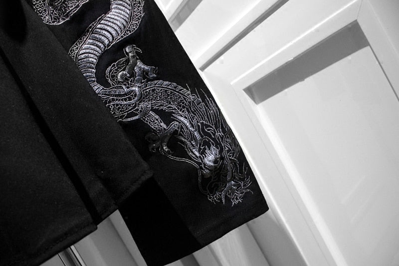 Dragon Embroidery Long Sleeve