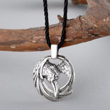 Norse Raven Necklace Viking