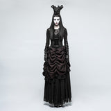 Gothic Halloween Wraps Custome Queen