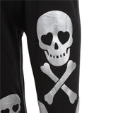 Pants Gothic Hip Hop Skull Printed