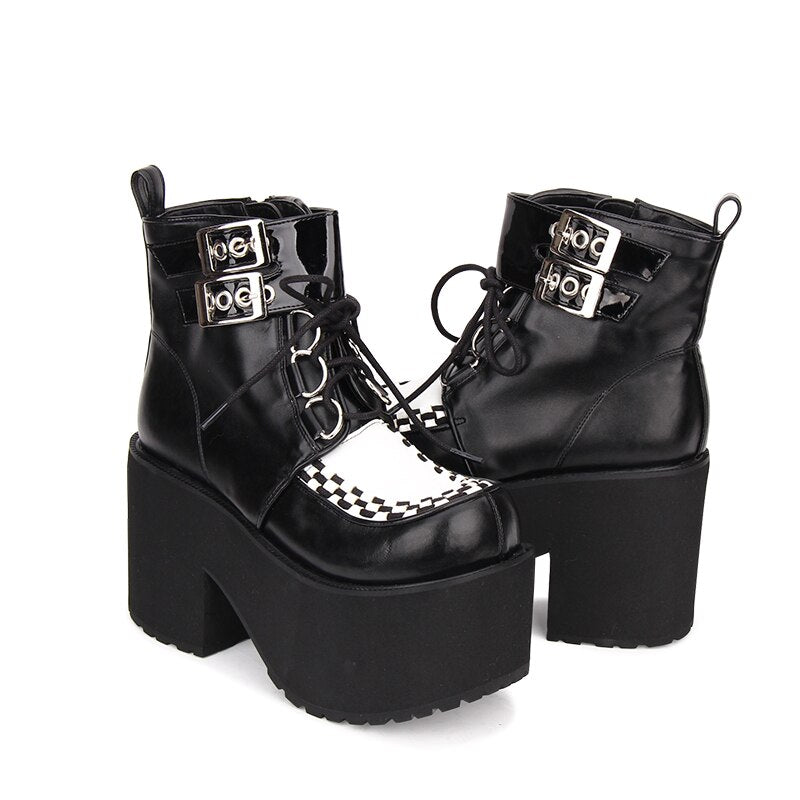 Punk Lolita Style Boot