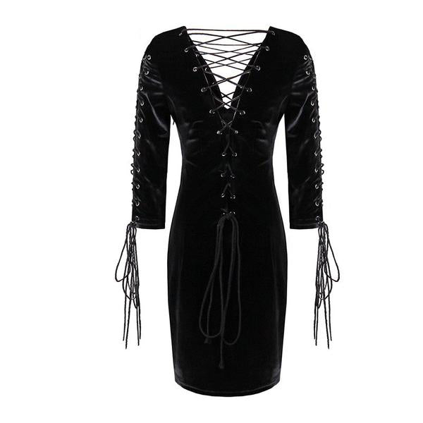 Rosetic Gothic Dress