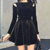 Lace Up Skirts and Tops 2