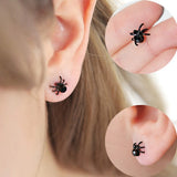 Tiny Spider Earrings Jewelry