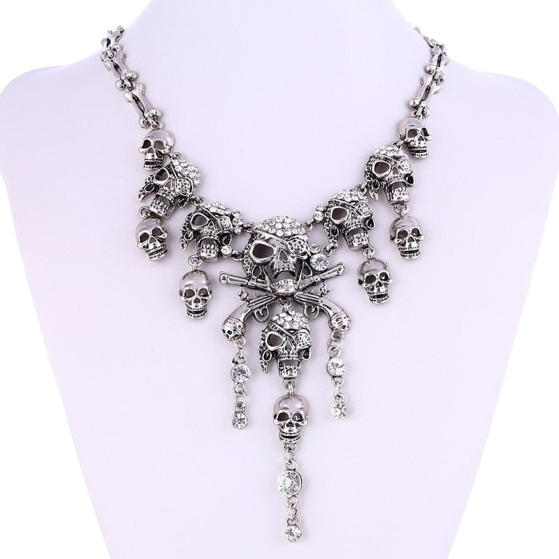 Skeleton Skull Necklaces