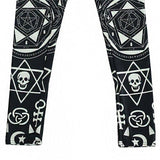 Symbol Skull Printing Women's Leggings