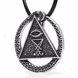 Necklace Eye Amulet Snake Satan Charm