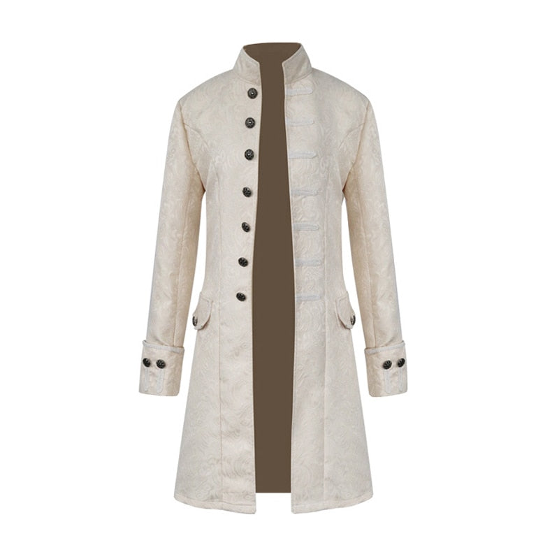 Men Jackets Long Sleeve Slim Gothic