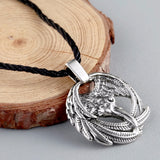 Norse Raven Necklace Viking