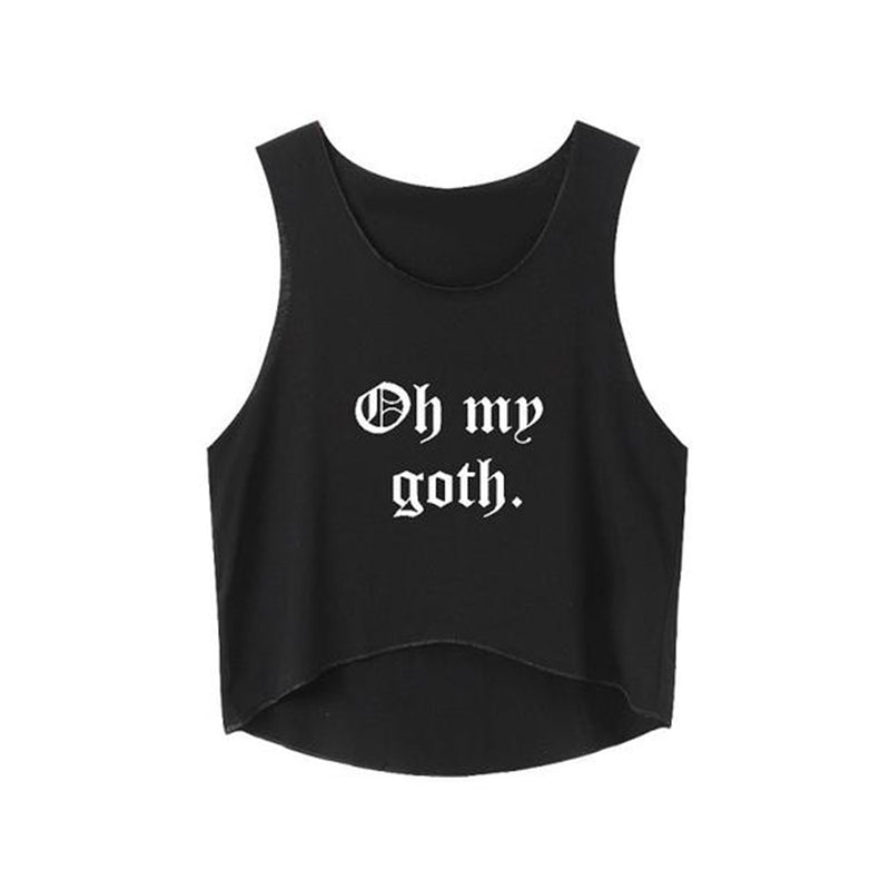 Oh My Goth Crop Tops