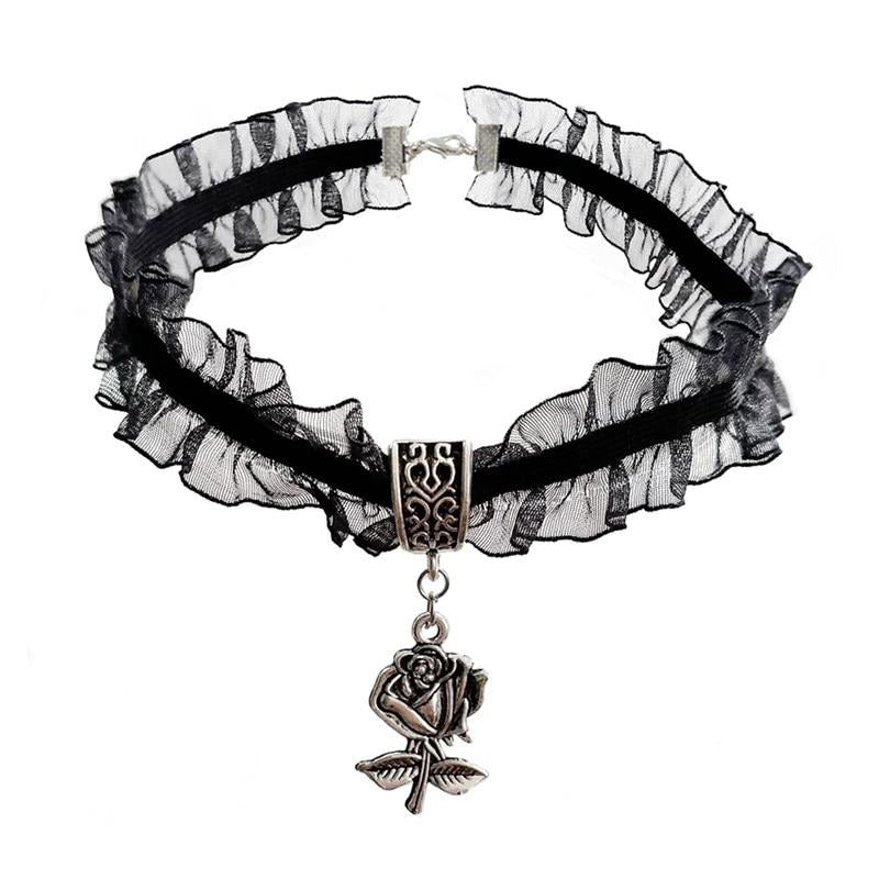 Gothic Vintage Lace Choker