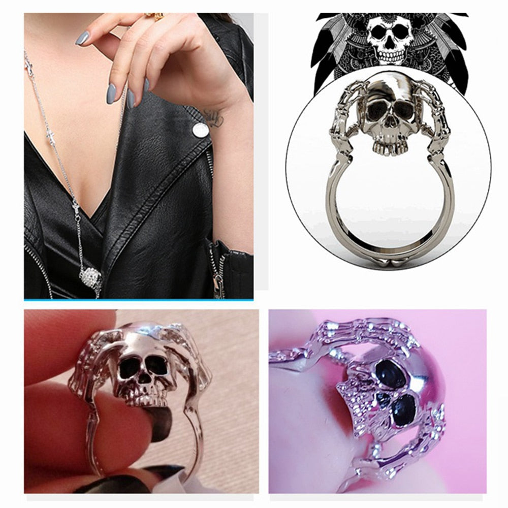 Claw Skull Ring Jewelry