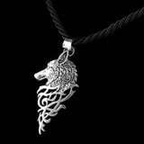 Norse Vikings Wolf Amulet Pendant Necklace