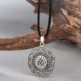 Infinity Knots Runes Necklace Vikings