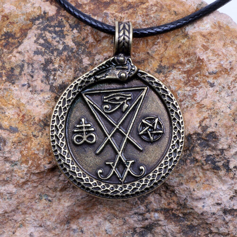 Pendant Necklace Lucifer Sigil Church of Satan