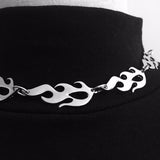 Unisex Chain Necklace Punk Rock