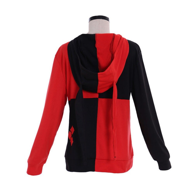 Hooded Clown Sweater Zipper Jacket