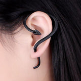 Gothic Punk Snake Wind Temptation Silver Accessory Jewelry