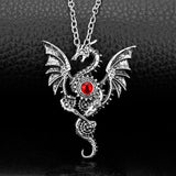 Necklace Dragon Gothic Jewelry