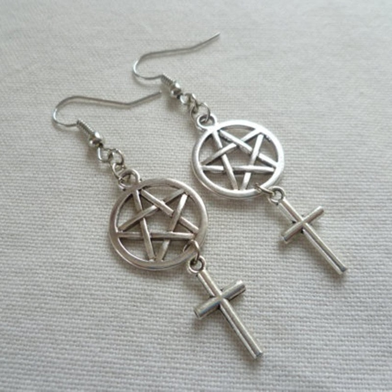 Pentagram Earrings
