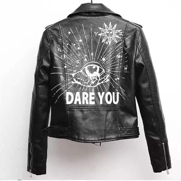 Women Faux Leather Jacket