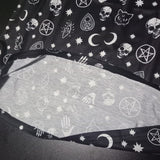 Goth Shirt Moon Witchcraft Cat