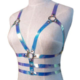 Sexy Harness Waist Straps Transparent PVC