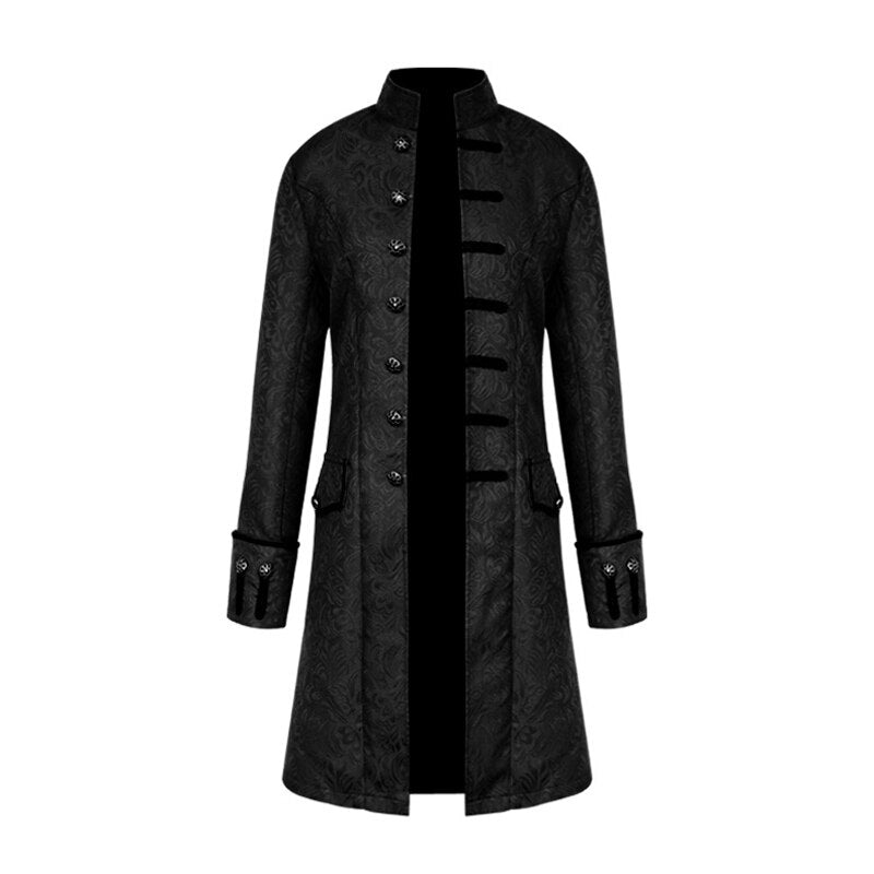 Men Jackets Long Sleeve Slim Gothic
