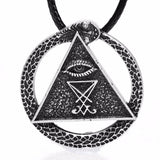 Necklace Eye Amulet Snake Satan Charm