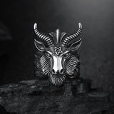 Goat Horn Head Ring