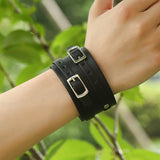 Leather Bangle Wristband