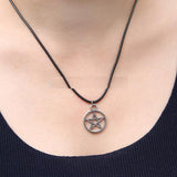 Vintage Pentagram Necklace Pendant