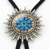 Vintage Viking Compass Amulet Necklace