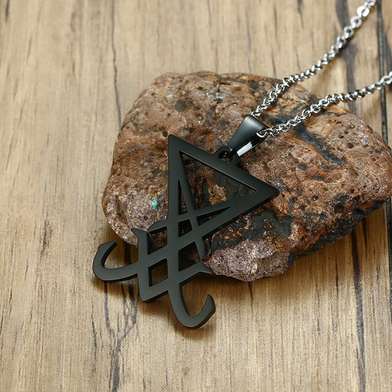 Lucifer Satanic Pendant Necklace