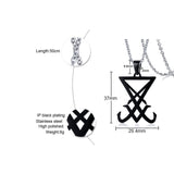 Lucifer Satanic Pendant Necklace