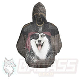 Pirate Husky HUK-0014 Zip-up Hoodies