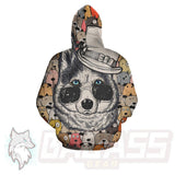 Husky Top Hat HUK-0015 Zip-up Hoodies