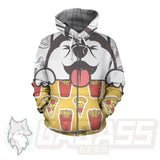 Happy Husky HUK-0016 Zip-up Hoodies