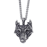 Vikings Wolf Rune Necklaces