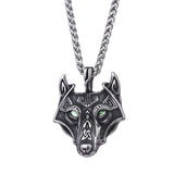 Vikings Wolf Rune Necklaces