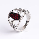 Punk Vintage Vampire's Coffin Men's Ring