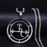 Demon Seal Necklace Satan Lilith Necklaces