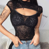 Floral Lace Tops