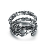 Stainless Steel Rings Goat Devil