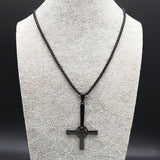 Inverted Cross Occult Necklace